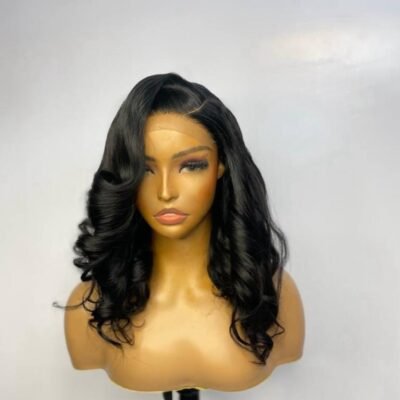 5x5 Egg Curls Closure Wig 14''